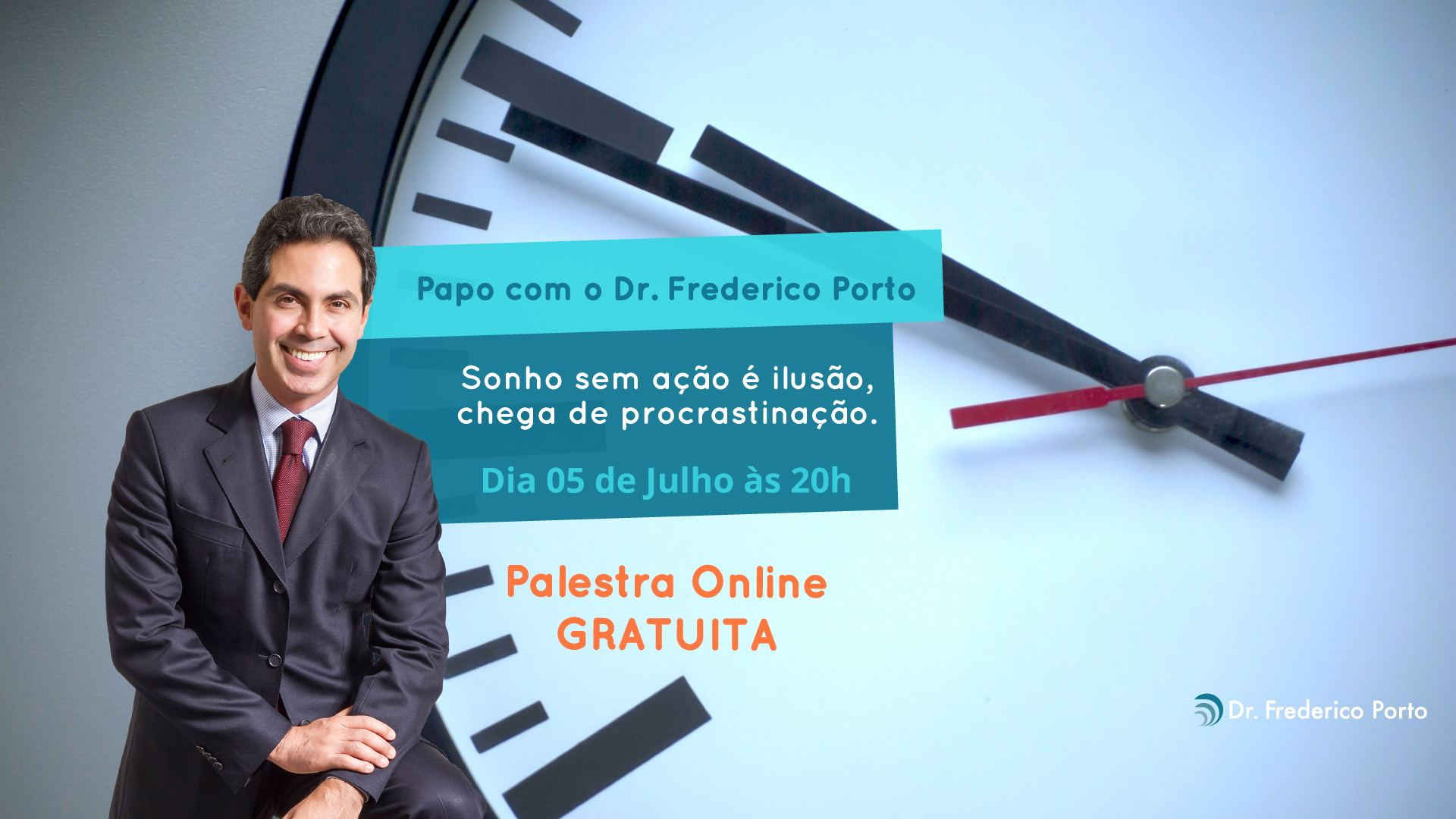 Papo com o Dr. Frederico Porto dia 05/07